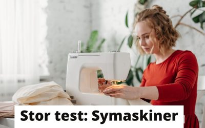Symaskin test: 7 solide maskiner på markedet