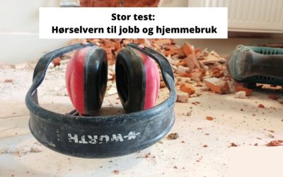 Hørselvern test: Topp 8 hørselvern for støyende arbeid